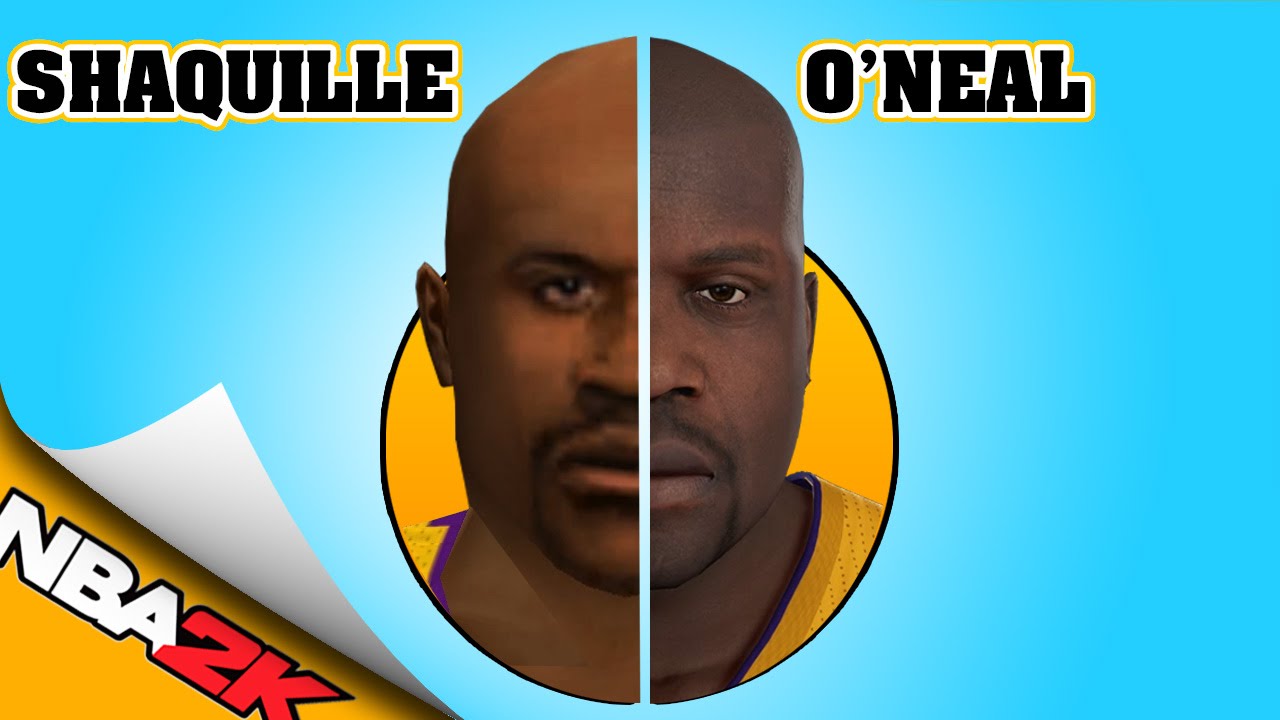 SHAQUILLE O'NEAL evolution [NBA 2K - NBA 2K16] 🏀