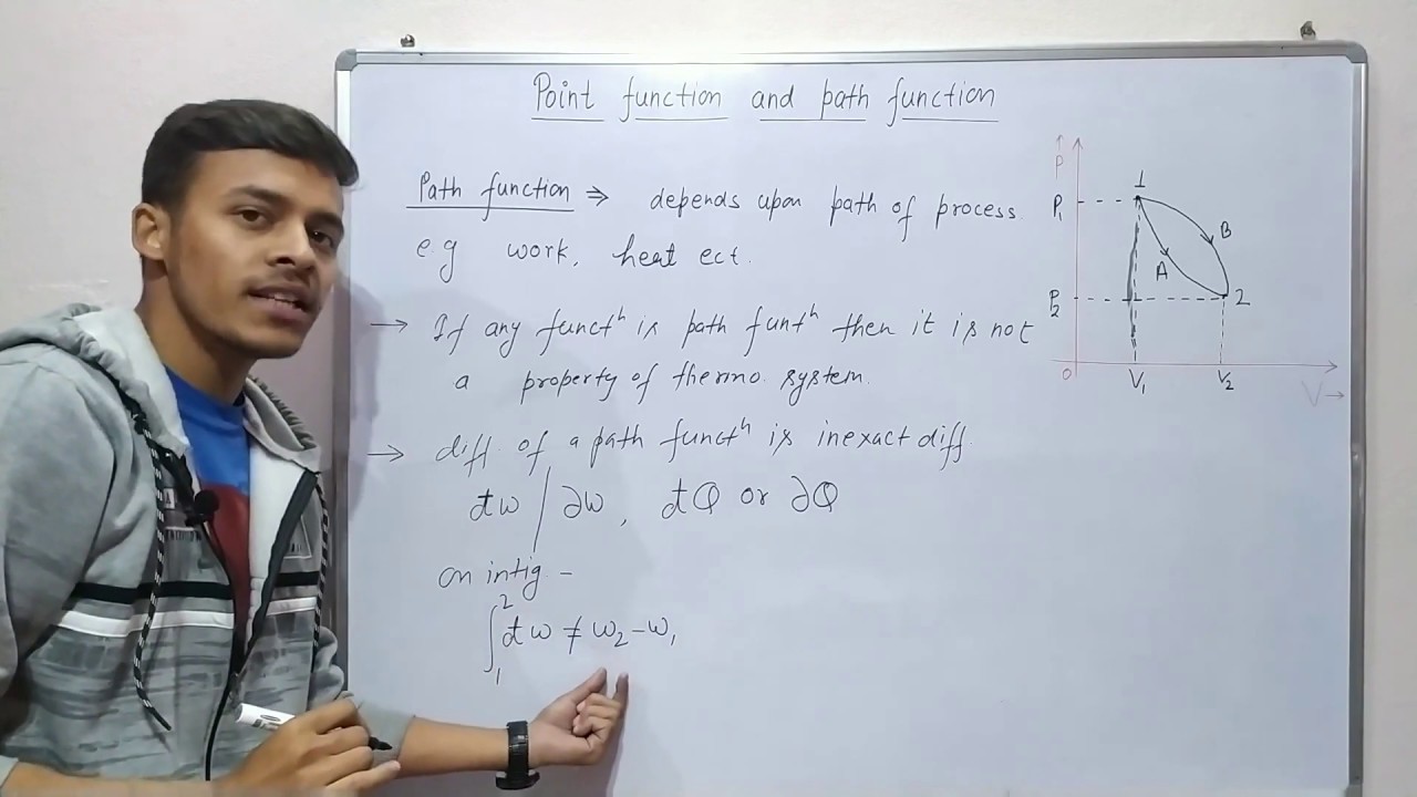 Path function and point function