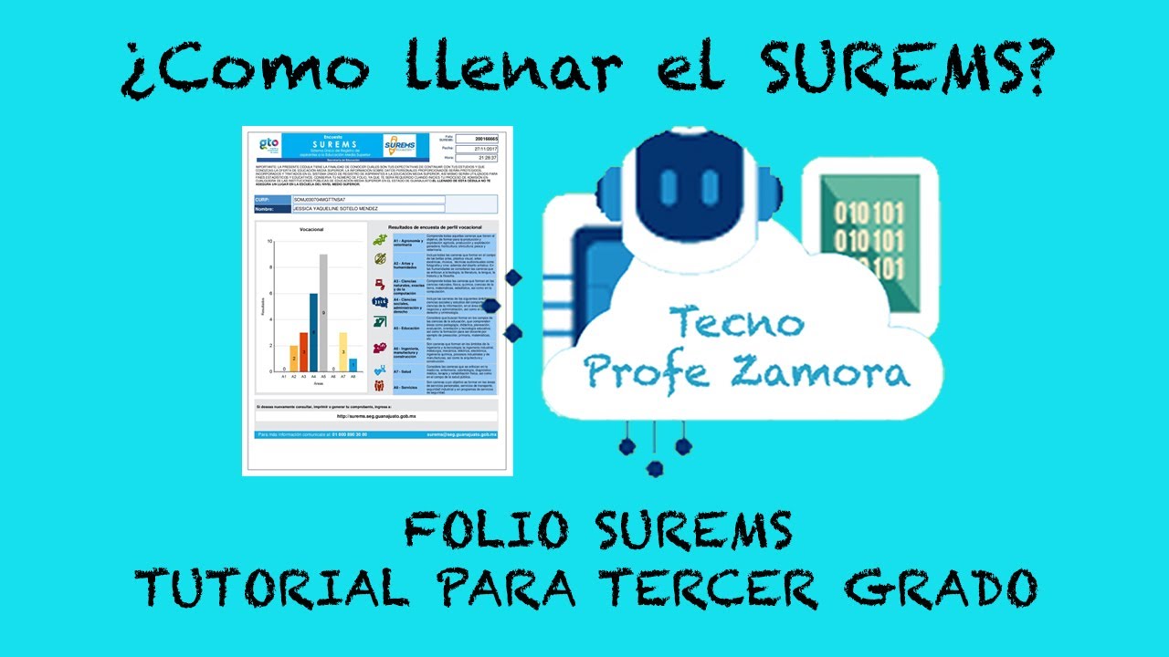 SUREMS  - ¿Como hacer el Surems? - Para Alumn@s de Tercer Grado