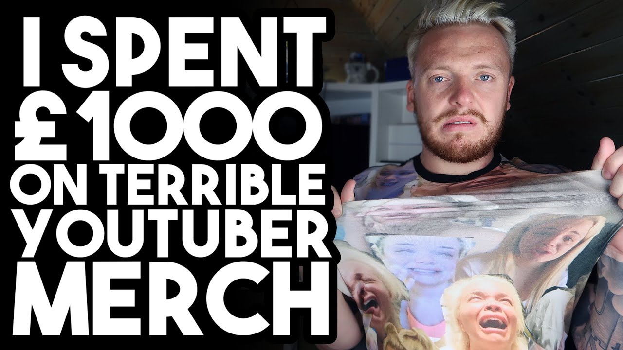 Я потратил 1000 фунтов стерлингов на УЖАСНЫЕ товары YouTuber