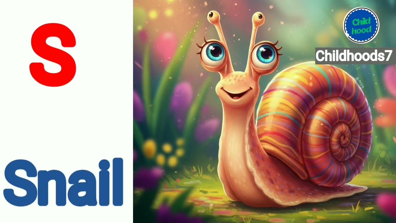 Learn ABC for Kids | Letter S and T with Examples | Alphabet Song//Childhoods7