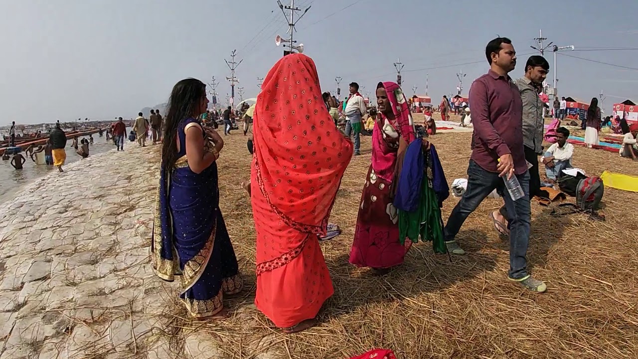 Kumbh Mela 2019 (3) Bathing in Sangam river