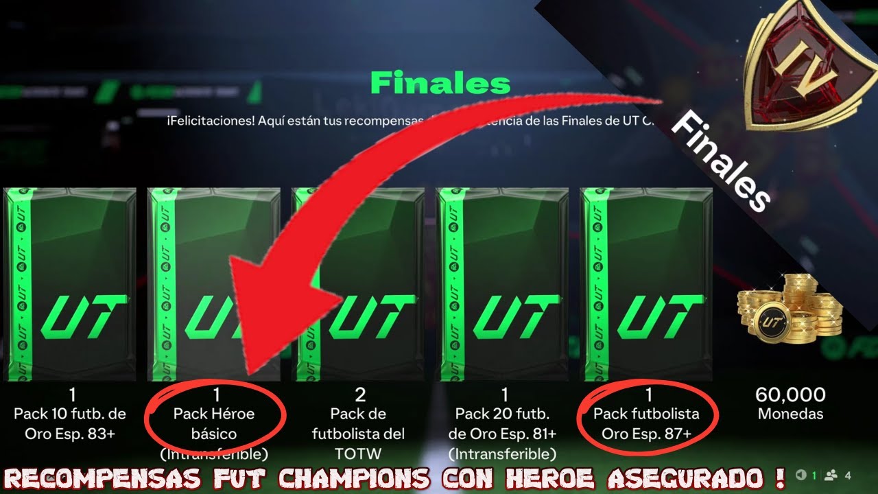 PACK OPENING RECOMPENSAS DE FUT CHAMPIONS FC 25 CON HEROE ASEGURADO !