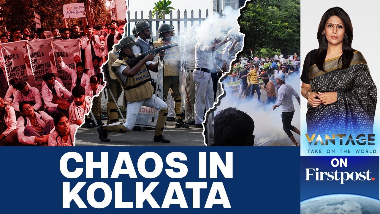 Kolkata Police Crackdown on Students Protesting Doctor's Murder | Vantage with Palki Sharma