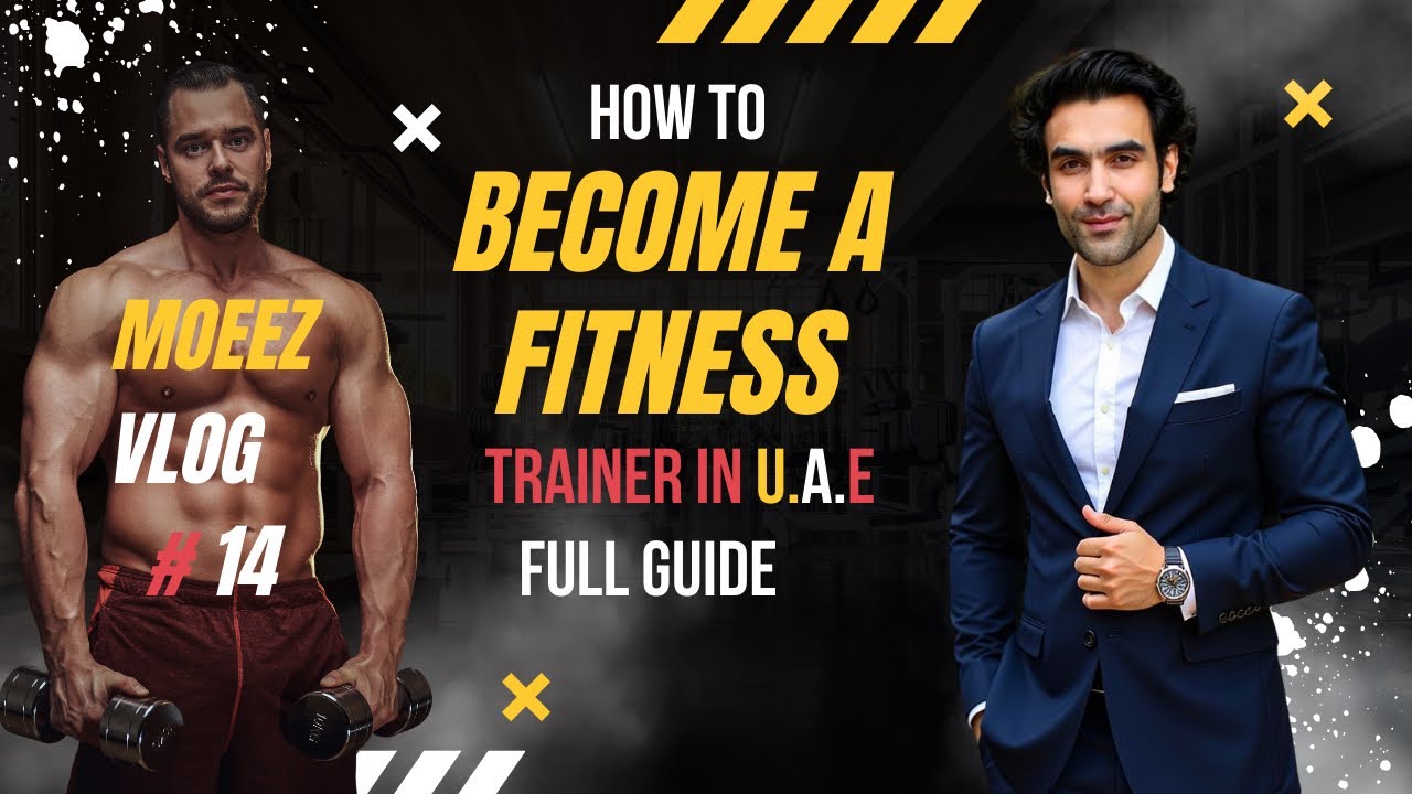 Moeez vlog # 14 | How to become a fitness trainer | Uae | Dubai by Moeez Khan | Fitness jobs Dubai
