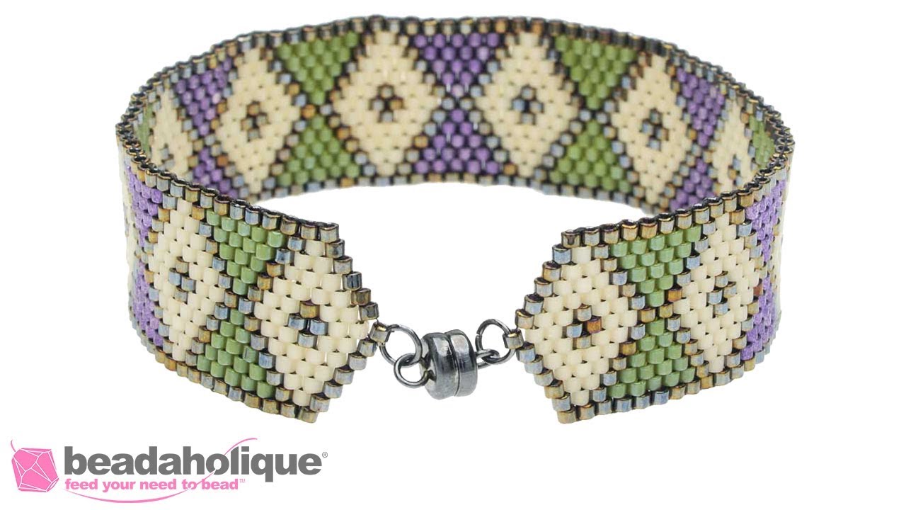 How to Create a Tapered End using Decreases in Peyote Stitch