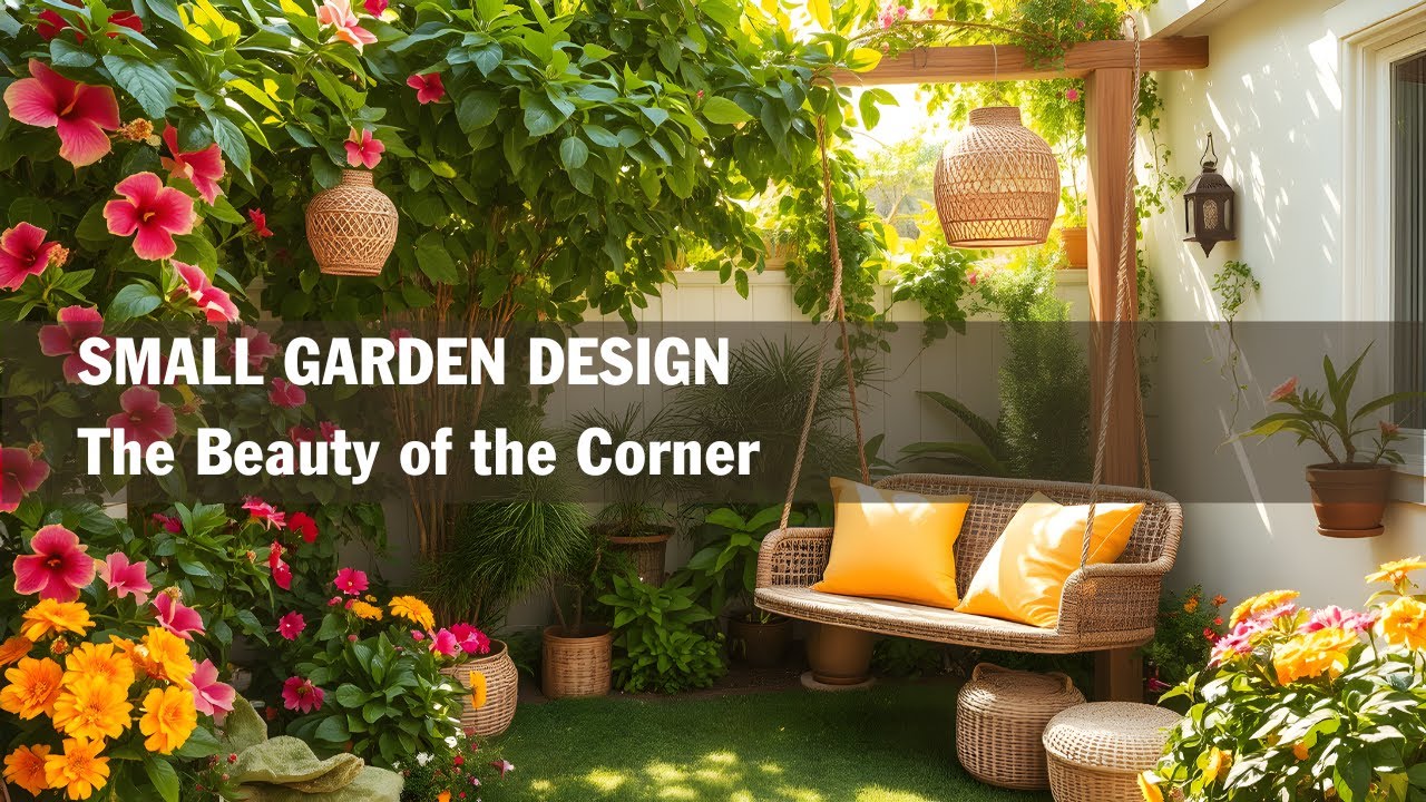CORNER Garden Ideas to MAXIMIZE Small Spaces!