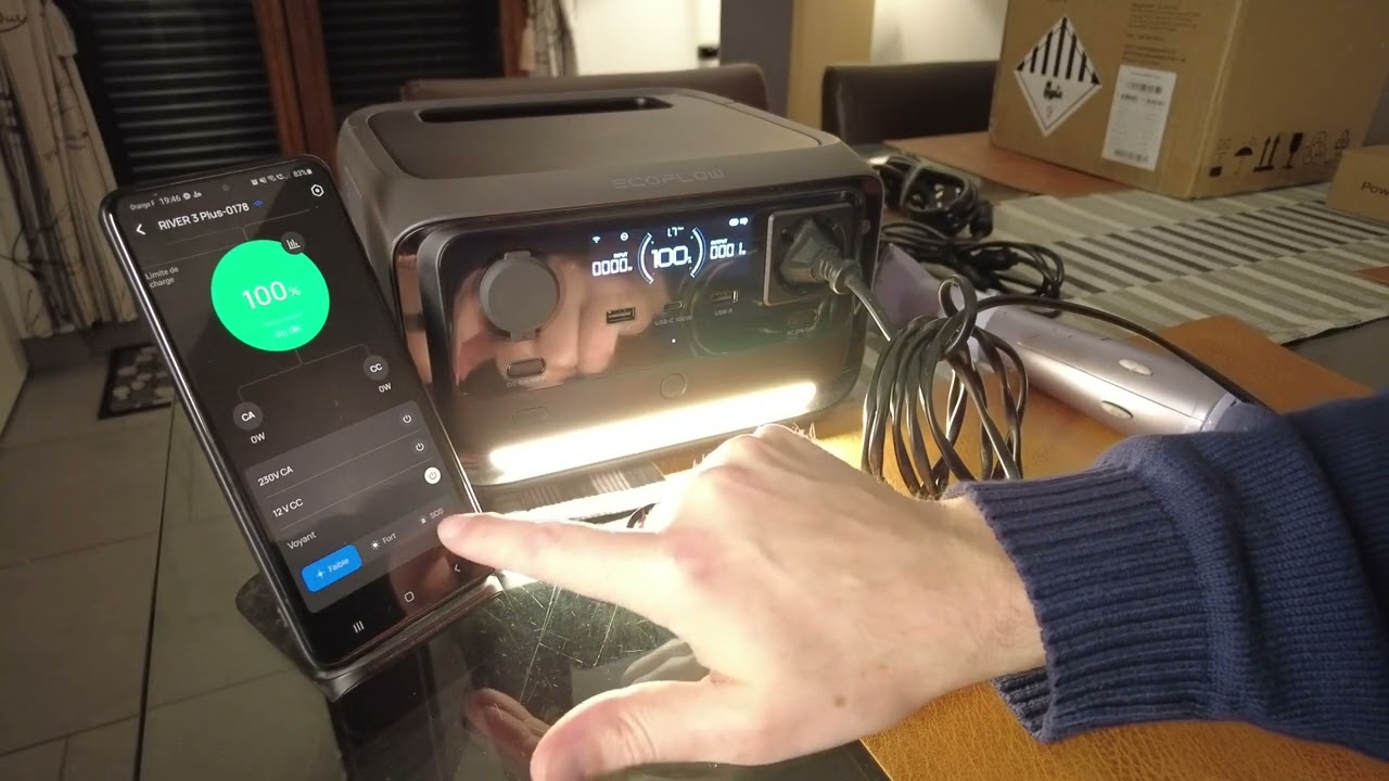 Ecoflow River 3 Plus, la powerstation intelligente en format mini