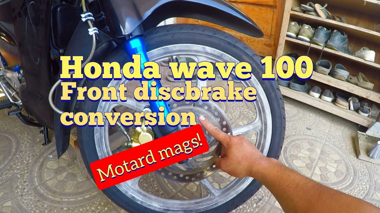 Honda Wave 100 Disc Brake Conversion