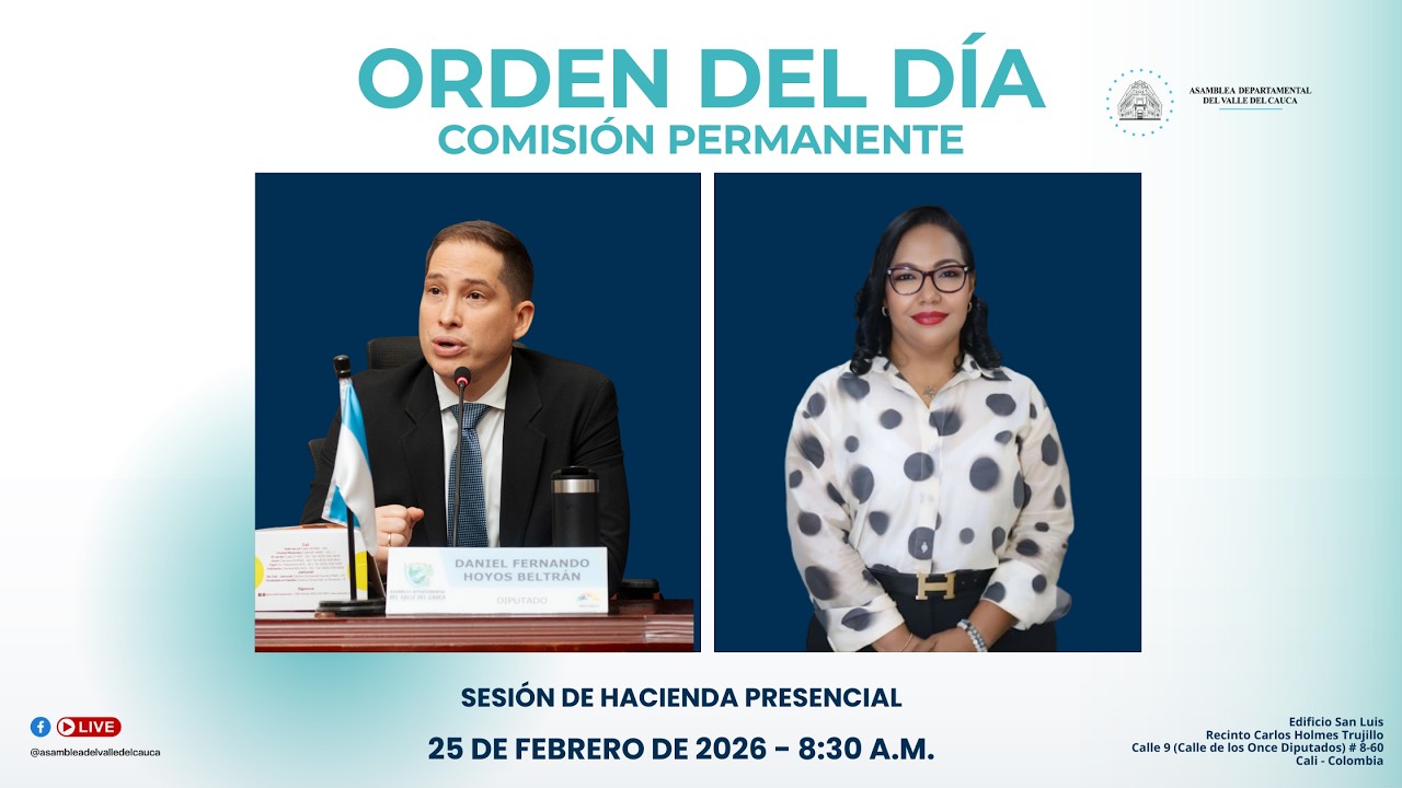 ASAMBLEA DEPARTAMENTAL - SESION COMISION EXTRAORDINARIA DEL 25 DE FEBRERO DEL 2026