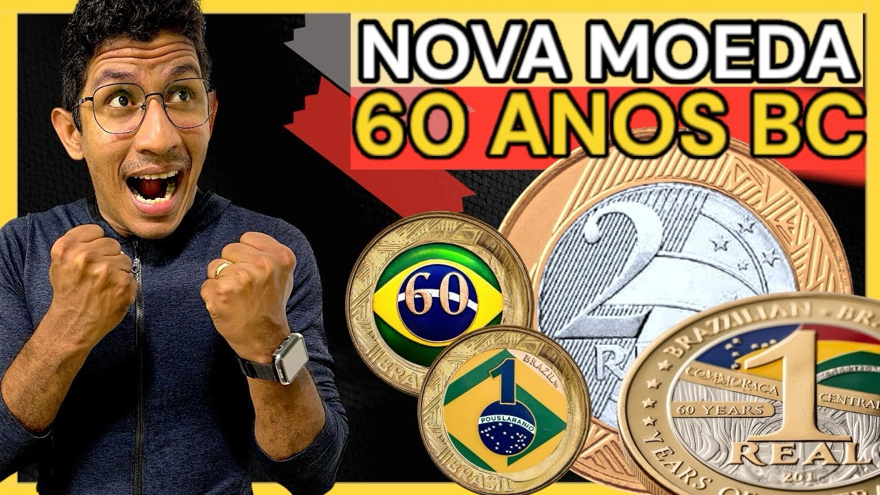 NOVA MOEDA 2025 COMEMORA 60 ANOS DO BANCO CENTRAL #brasil #2025 #money #curiosidades #new #news