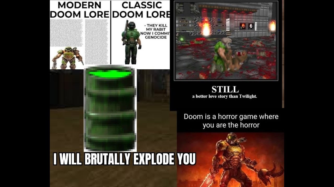 Brutal DOOM - EP 1 - EXTREME NIGHTMARE - INSANITY Spawn Count