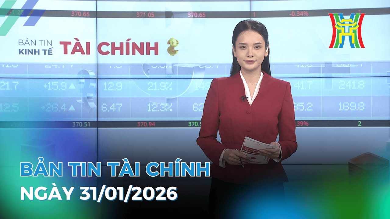 Bản tin Kinh tế Tài chính 31/01/2026: Giá vàng trong nước giảm sâu, người mua vàng lỗ nặng,...