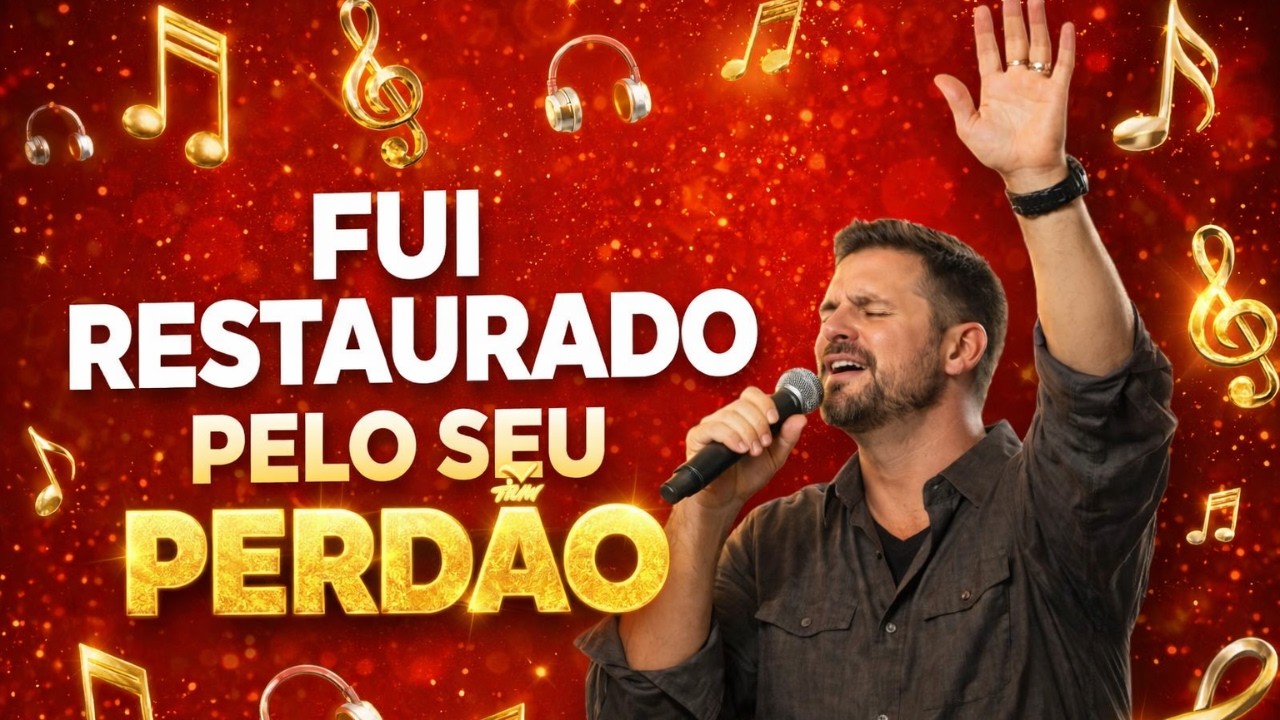 🎶FUI RESTAURADO PELO SEU PERDÃO - MÚSICAS GOSPEL