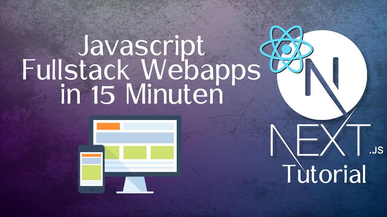 NEXT.js Tutorial deutsch - React Framework crash course [eng subtitles]