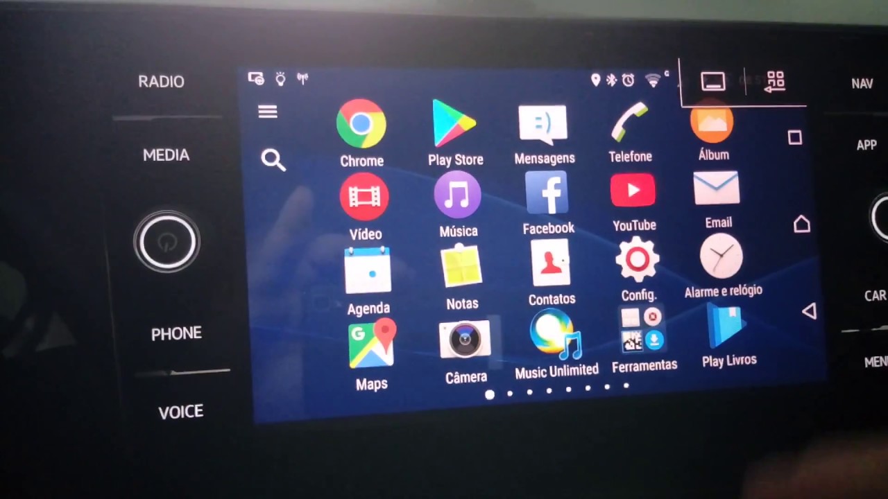 Polo 2019 - Assistir youtube com MirrorLink na multimídia do Polo Highline!