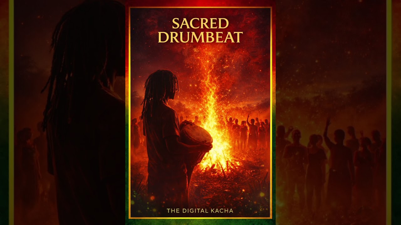 THE DIGITAL KACHA --SACRED DRUMBEAT ( Afro roots reggae)@TheDigitalKacha #swahilireggae 