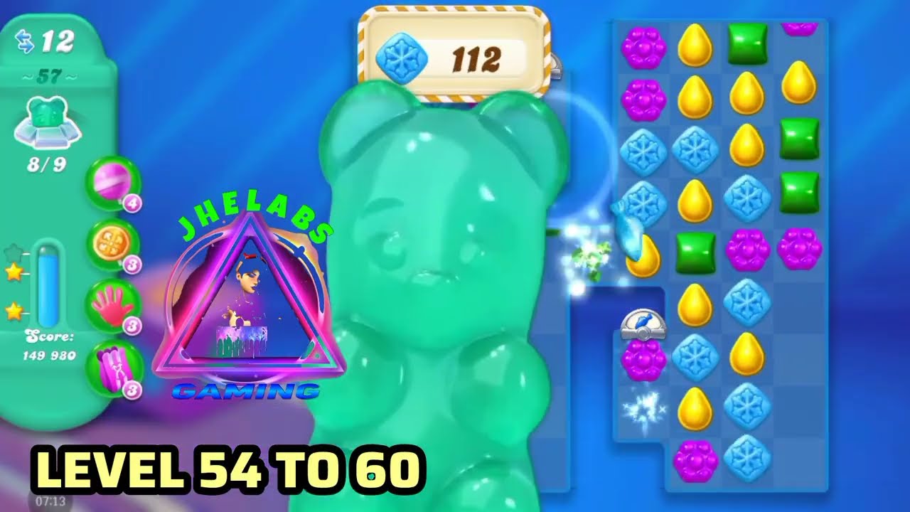 SODA CANDY CRUSH УРОВНИ 54-60 JHELABS GAMING