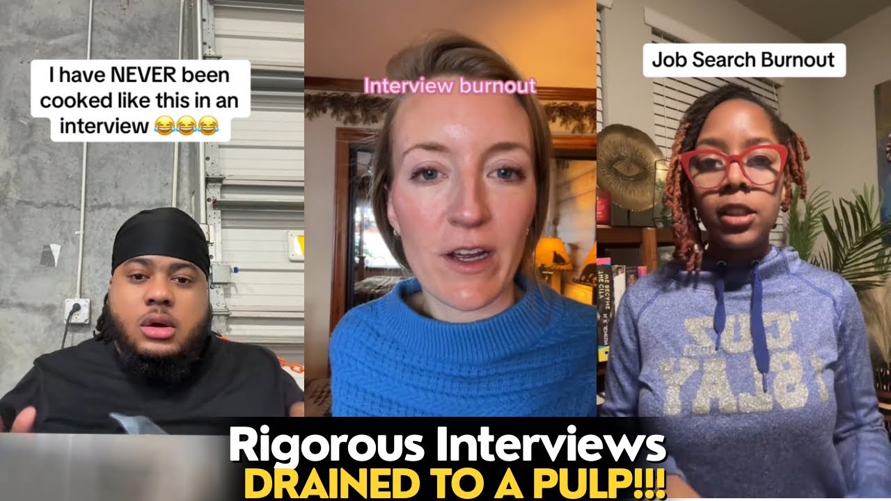 Job Interviews Are So Draining!! TikTok Rants job hunting