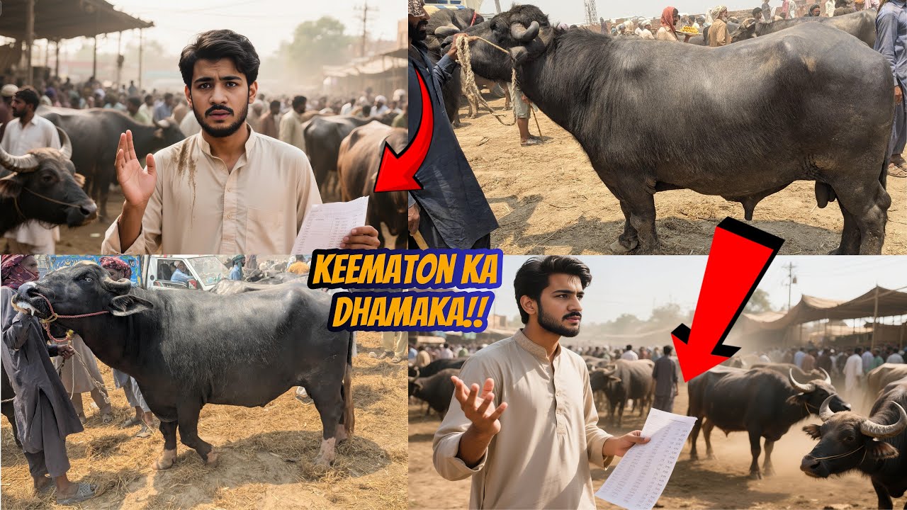 Katta Mandi Lahore: Climate Change Hits Cattle Prices Hard