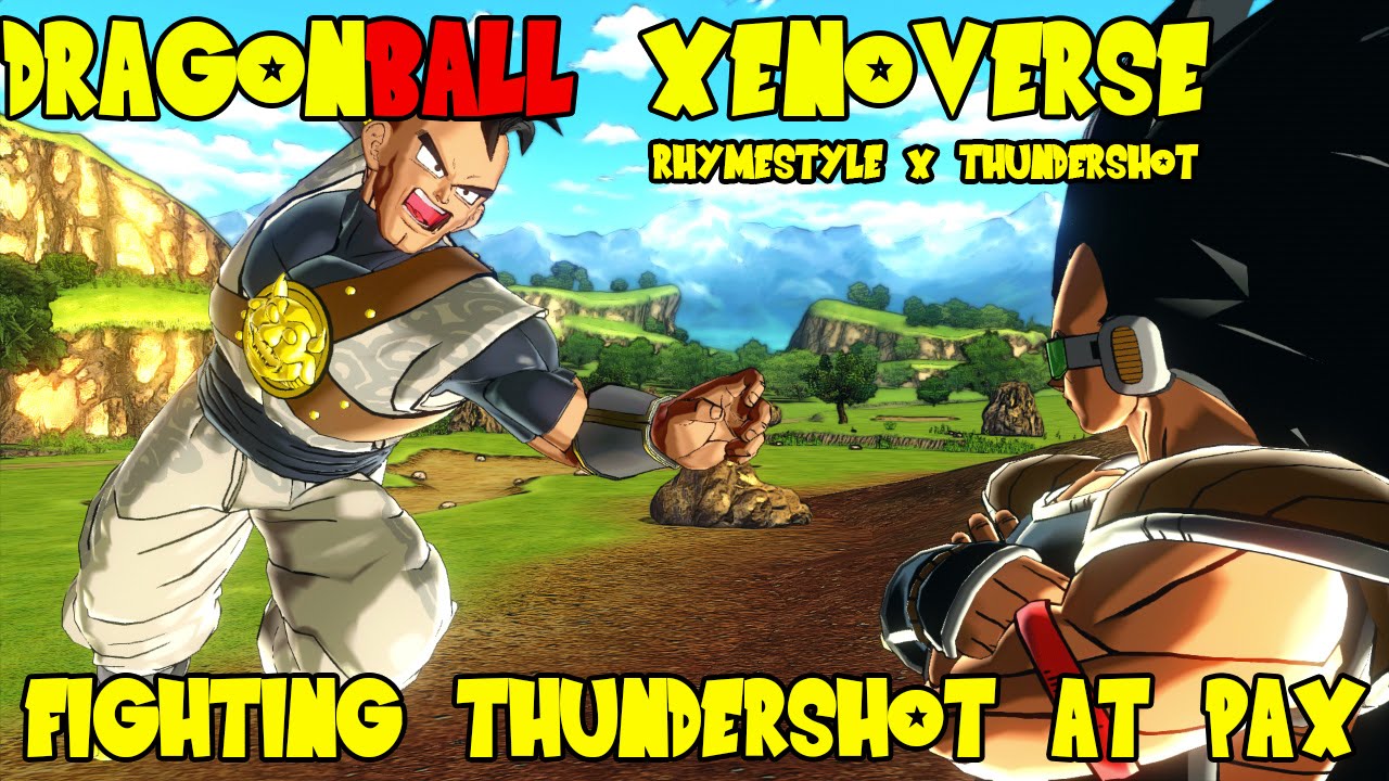 Dragon Ball Xenoverse Beta: Custom Character Online Battle Rhymestyle vs Thundershot69
