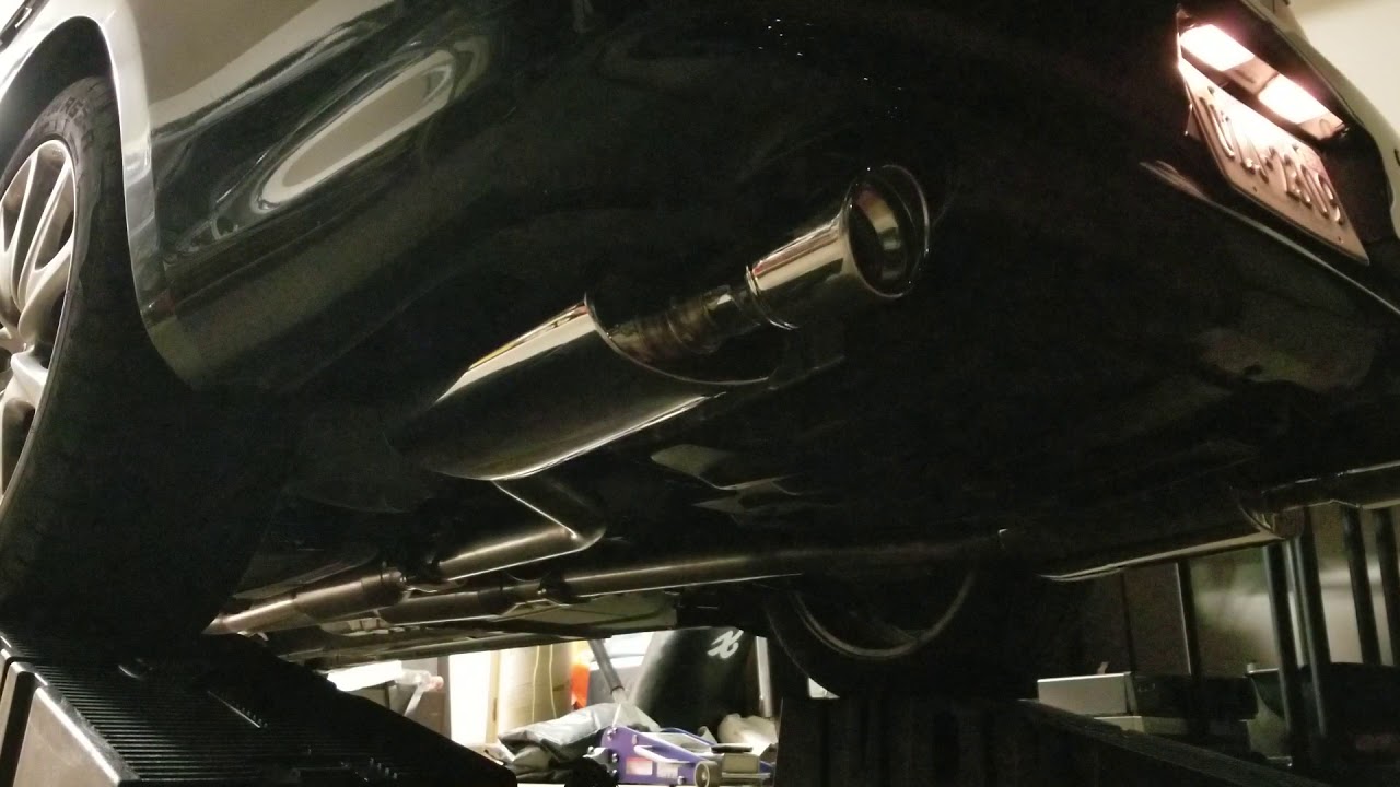 G37 sedan 6mt fast intentions rhfc & cat-back first start