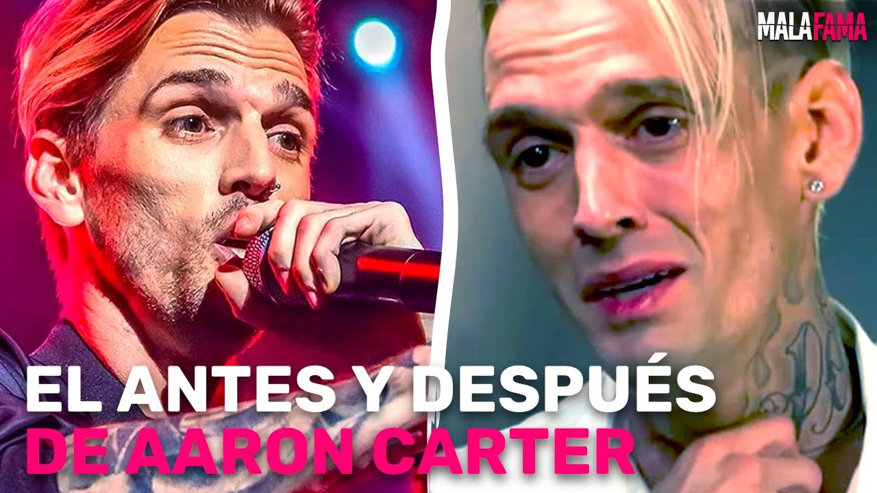 Del estrellato a la desgracia: La dolorosa caída de Aaron Carter