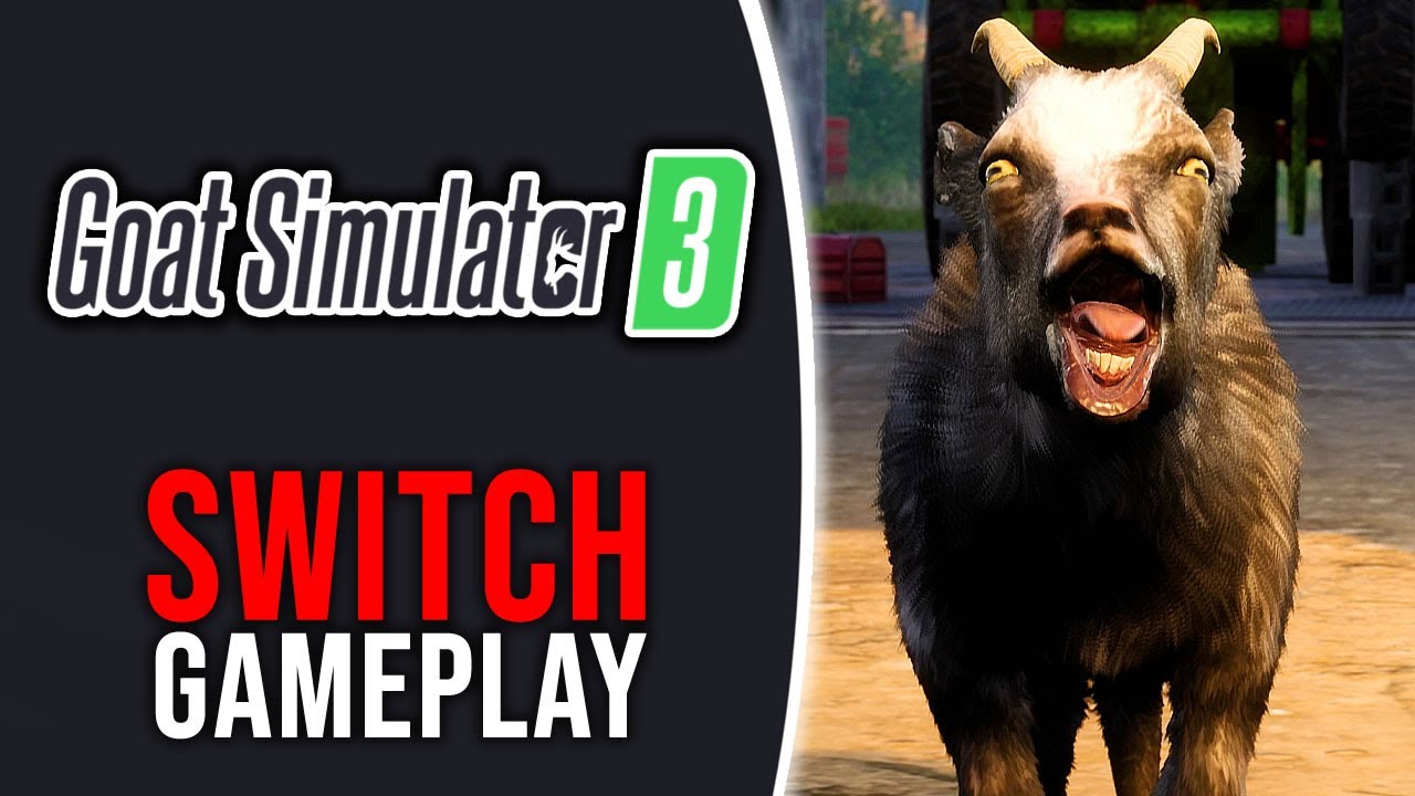 Goat Simulator 3 - Nintendo Switch Gameplay