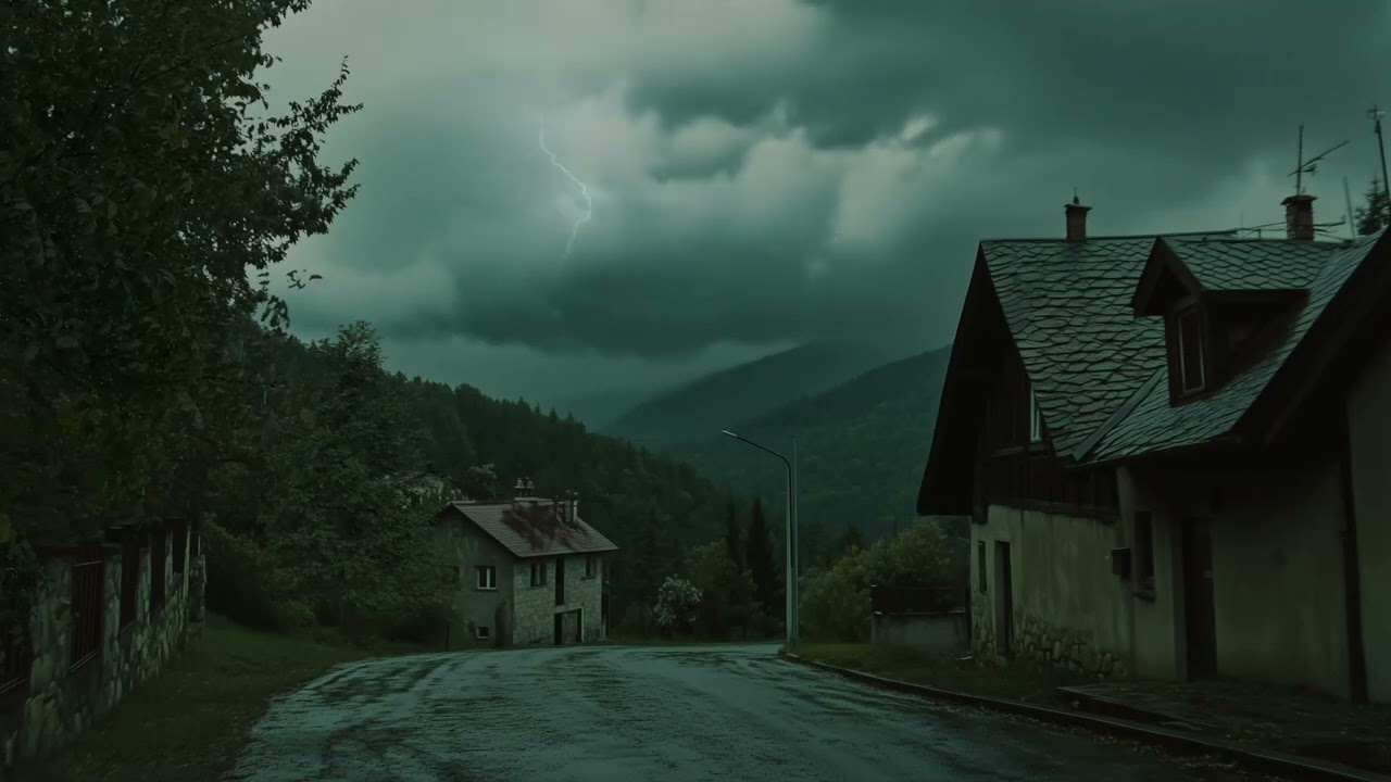 Шторм Нависает Над Тихими Улицами | Штормовые Шепоты
