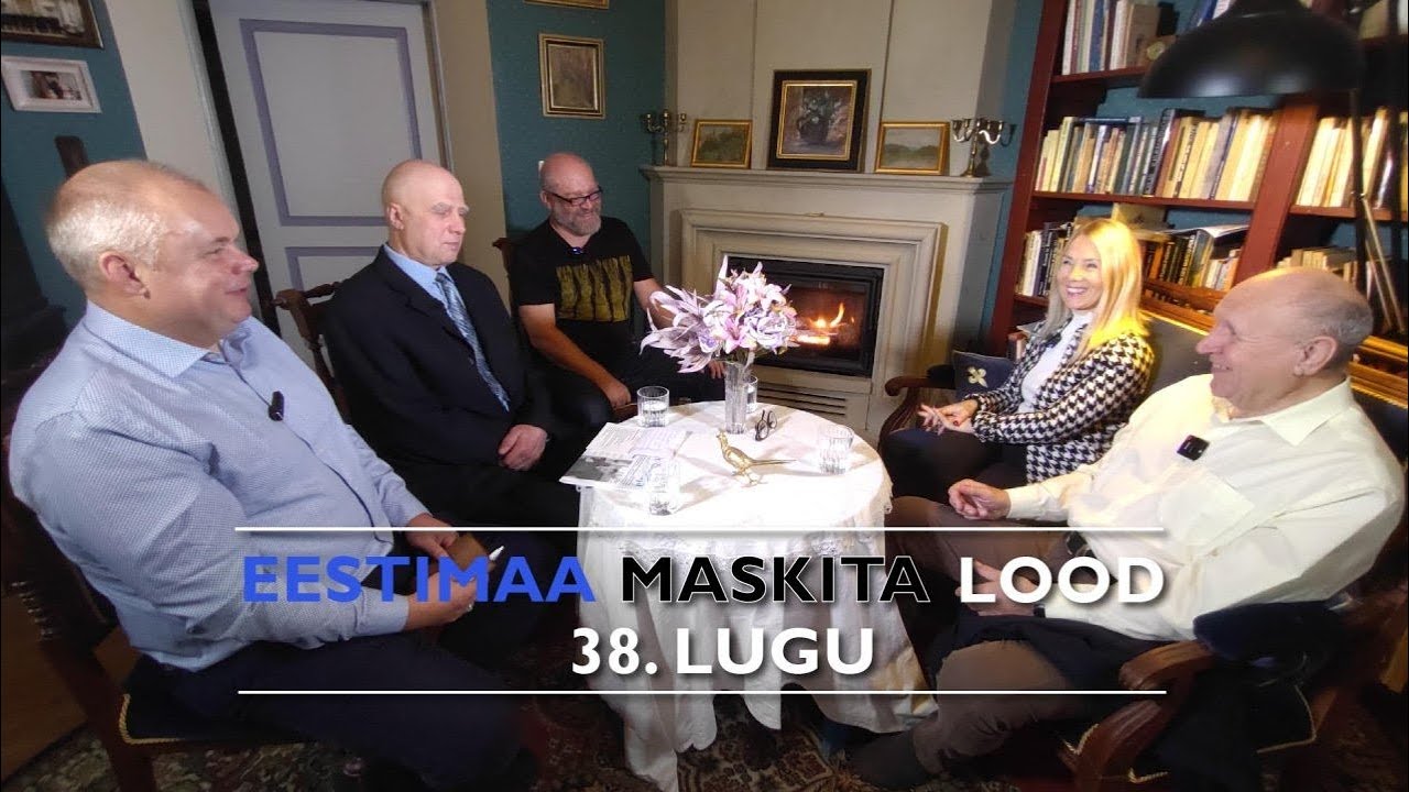 Eestimaa maskita lood. 38. lugu on külas Mart ja Monika Helmel Suure-Lähtru mõisas Läänemaal.