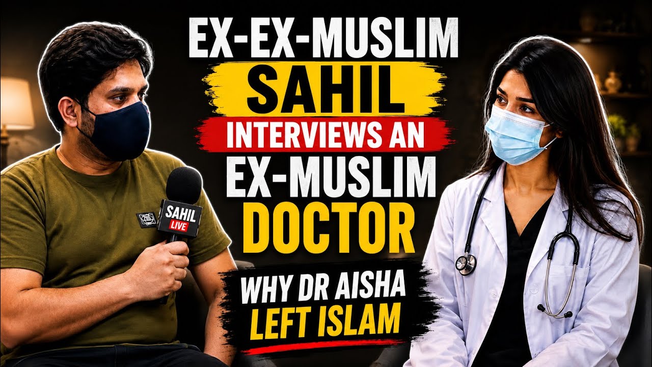 Ex-ex-Muslim Sahil interviews ex-Momina Dr Aisha Noor Fatima on his channel LIVE