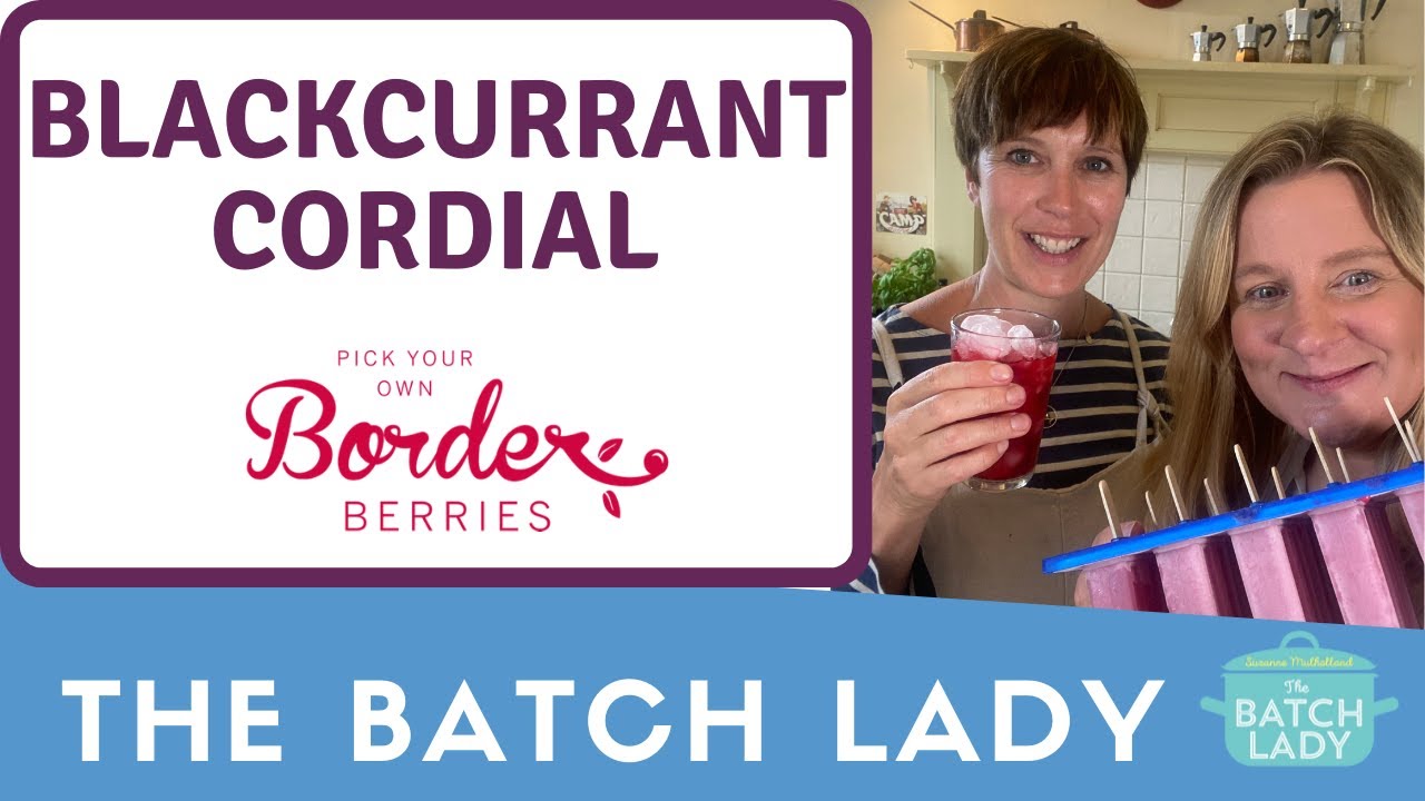How to make Blackcurrant Cordial