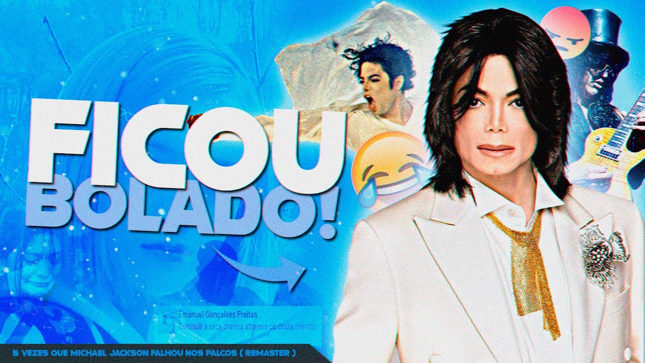 5 Vezes Que MICHAEL JACKSON FALHOU Nos PALCOS ! | MOMENTOS ENGRAÇADOS