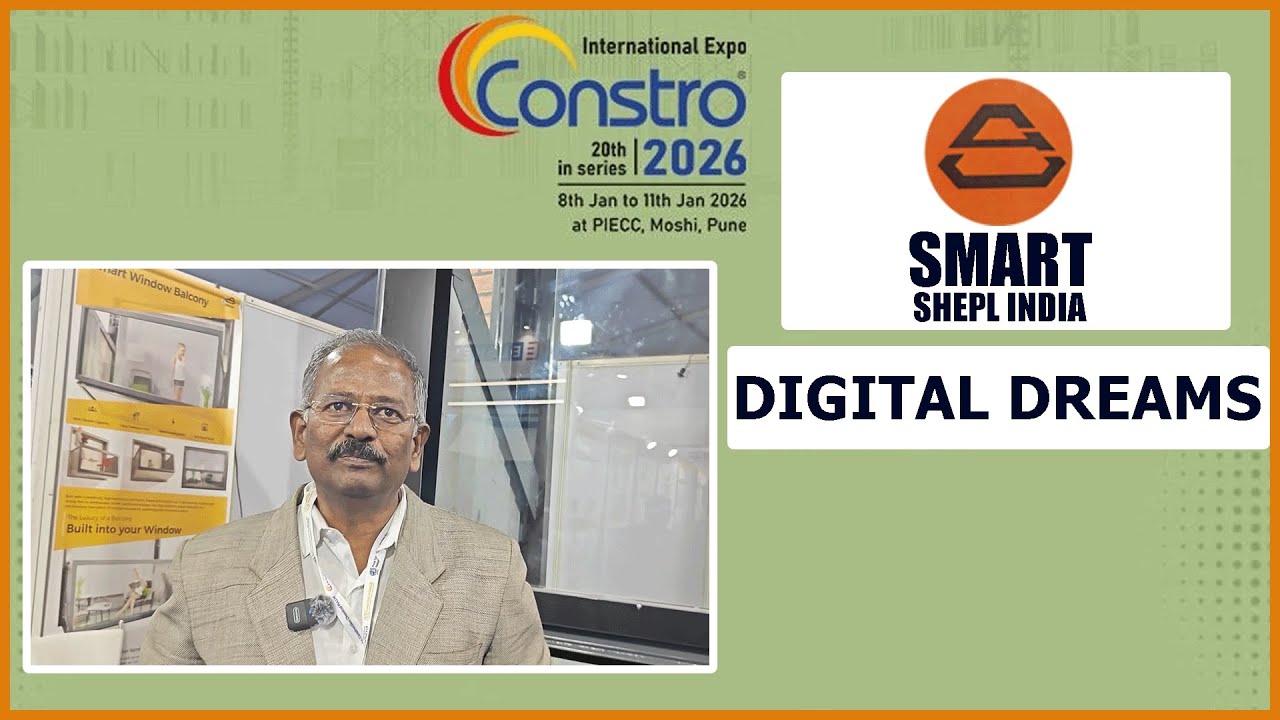 Smart Home Innovation at Constro 2026 | 15 Lakh Smart Window? | Dinesh Ganeshwade