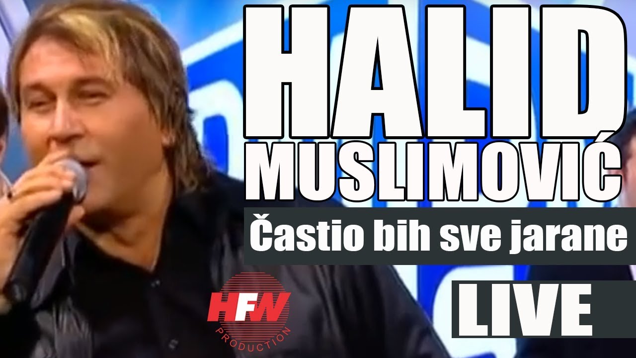 Halid Muslimovic - Castio bih sve jarane - (LIVE) - Sto da ne - (TvDmSat 2009)