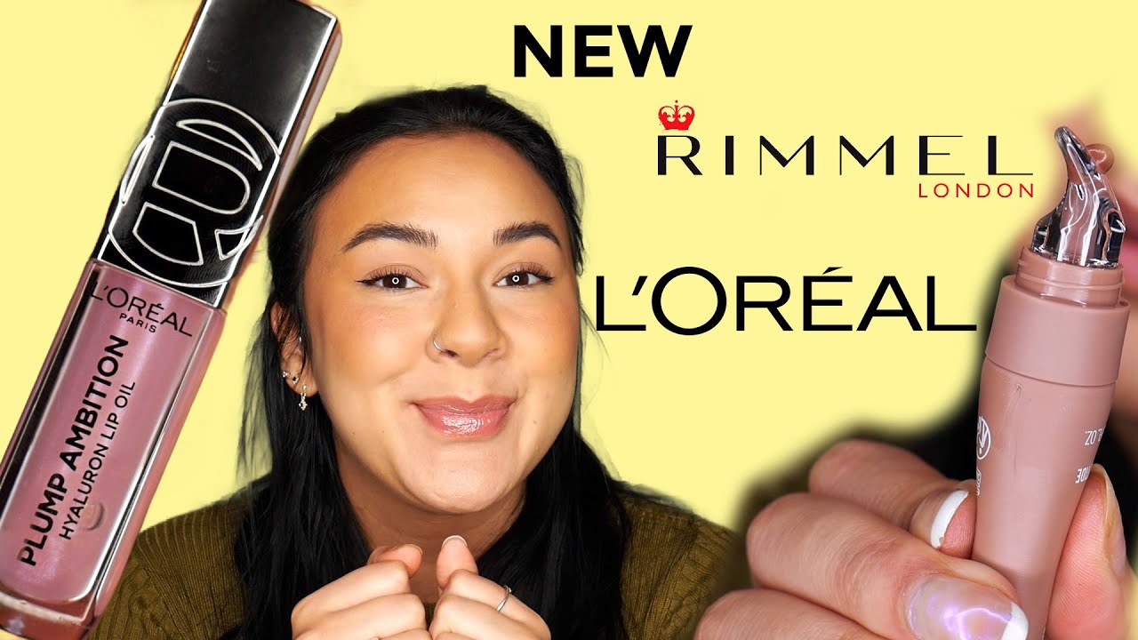 TESTING NEW RIMMEL AND L’ORÉAL LIP PRODUCTS