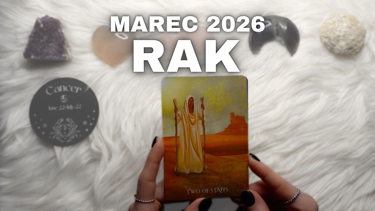 ♋ RAK — MAREC 2026 | TAROTOVÁ PREDIKCIA