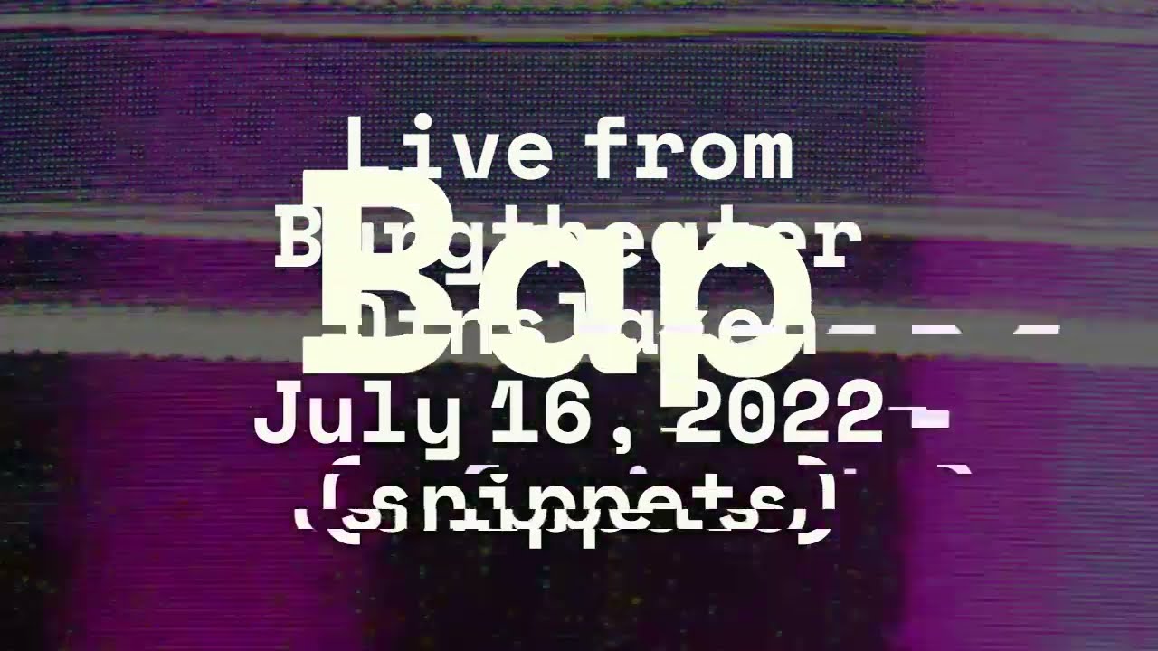 Bap - Live from Burgtheater Dinslaken, Germany, July 16, 2022 (snippets)