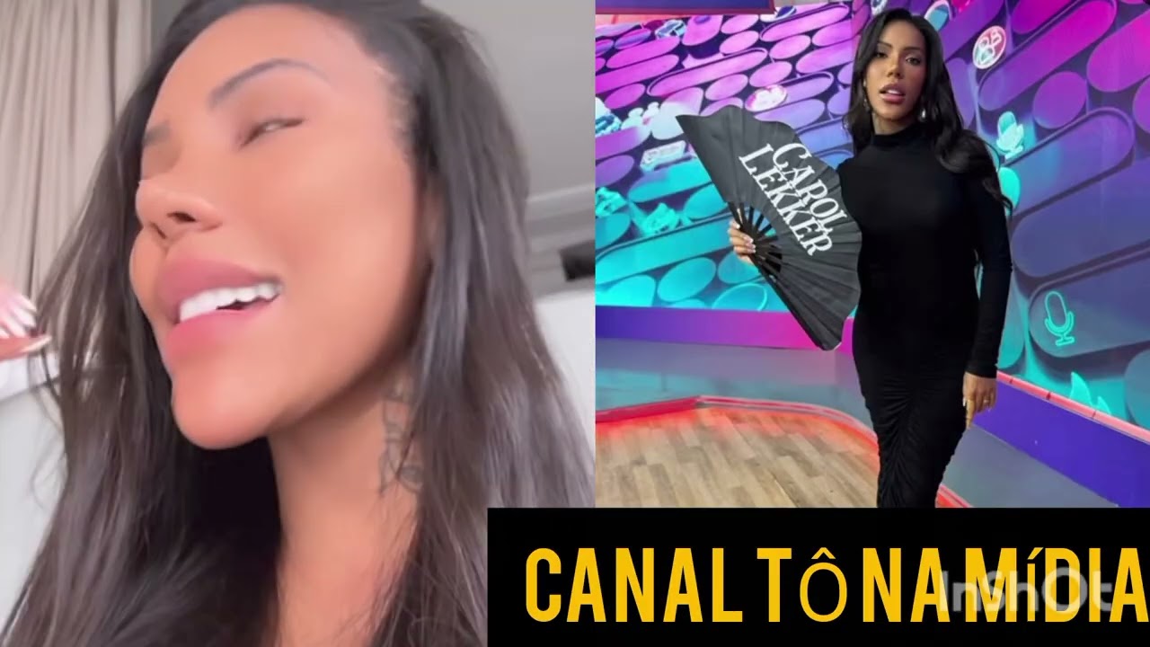 CAROL LEKKER FOI RECONHECIDA DENTRO DE TAXI E COMPARTILHA MOMENTO COM OS FÃS 