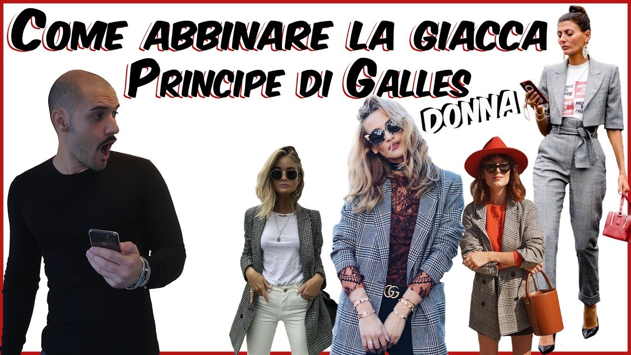 Come abbinare la giacca Principe di Galles DONNA | Che Stile!