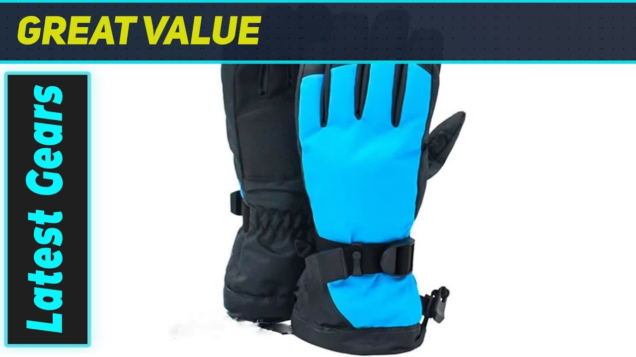 HBJWOV Heated Ski Gloves: Amazing Warmth for Winter's Toughest Days!