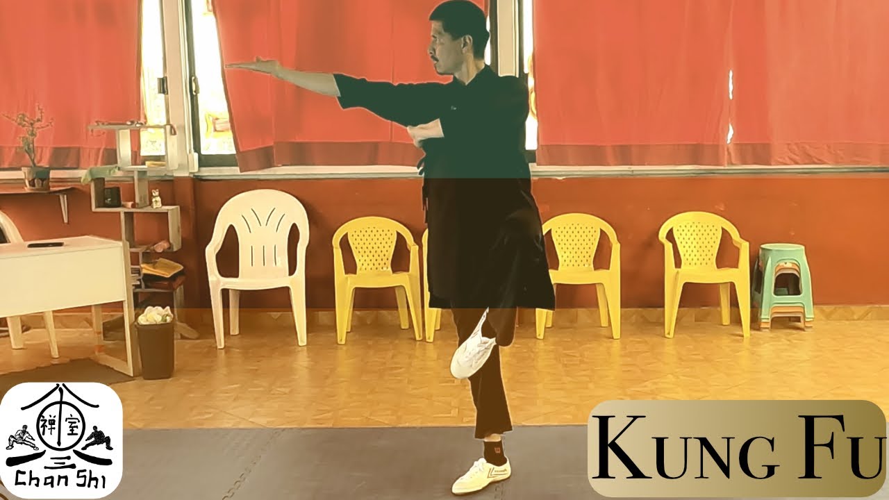 Jin ji du li kung fu. #kungfu #ejercicio #salud