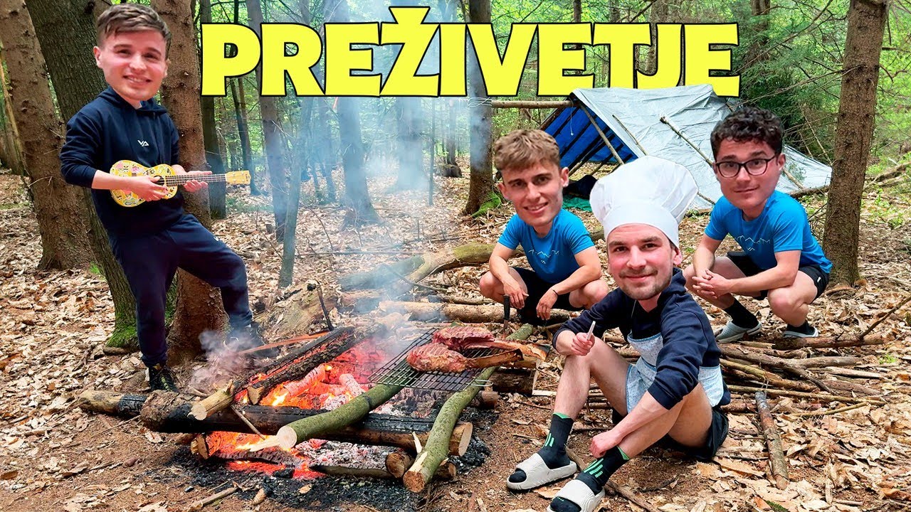 PREŽIVETJE V GOZDU w/ Klemen Kopina & Marčelo