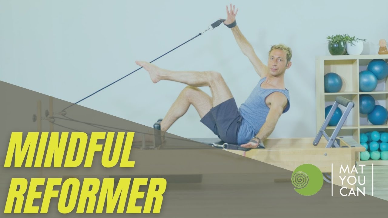 Pilates Reformer per addome e gambe | Mindful Reformer con Enzo Ventimiglia | Mat You Can