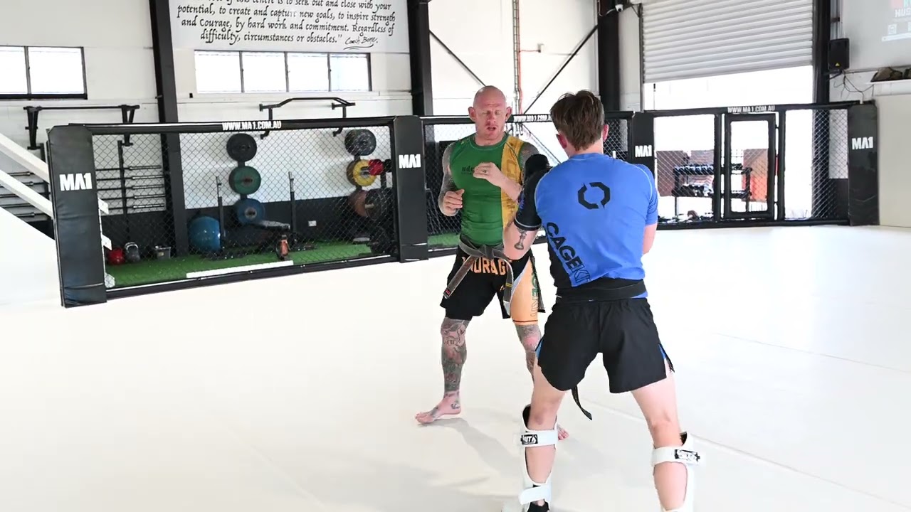 Options off the cross MMA.