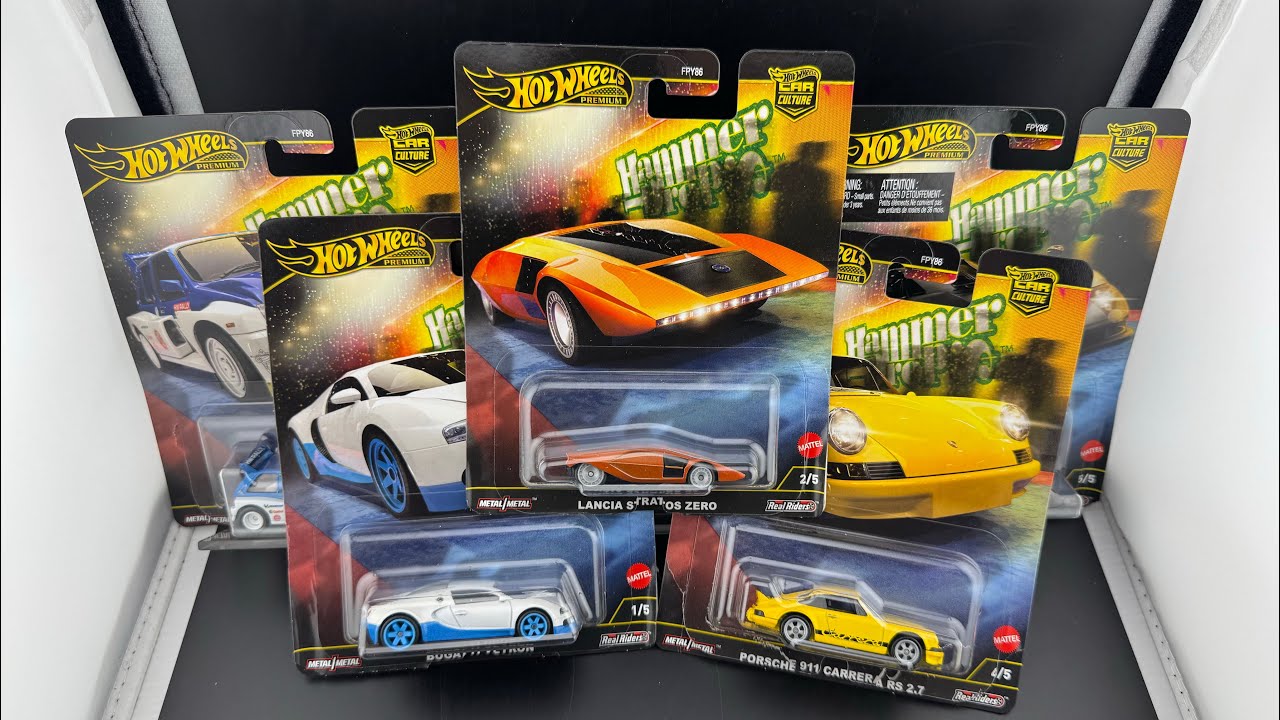 Lamley Preview: Hot Wheels goes RARE & EXOTIC with Car Culture Hammer Drop$
