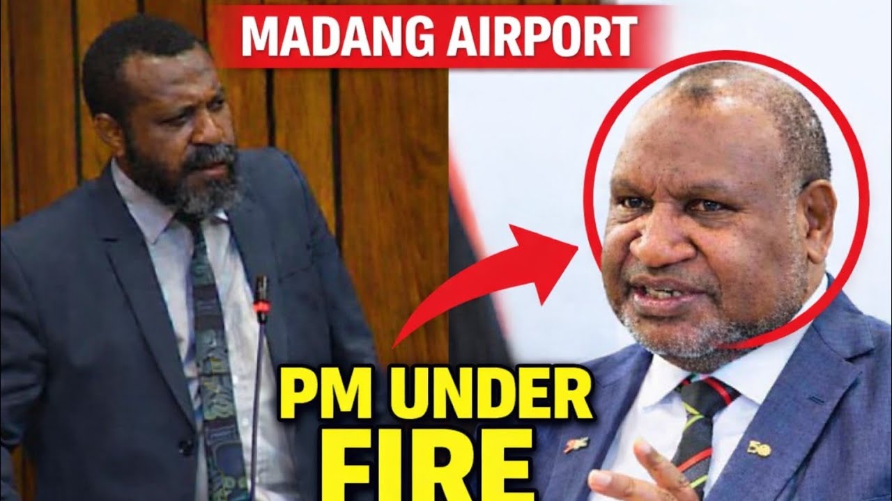 Madang Governor Confronts PM Over Stalled Airport Project in Parliament