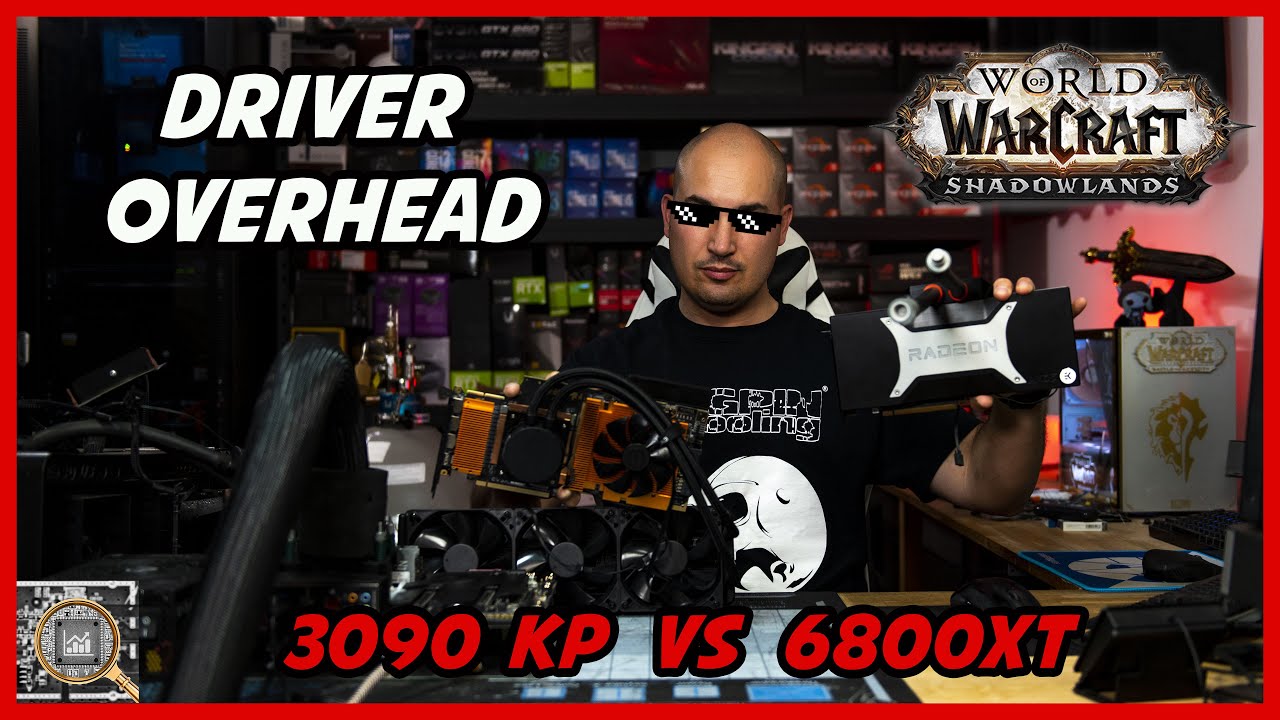 Extreme Gaming: 6800XT Vs 3090 Kingpin (5.6GHz 5950X) Driver Overhead?