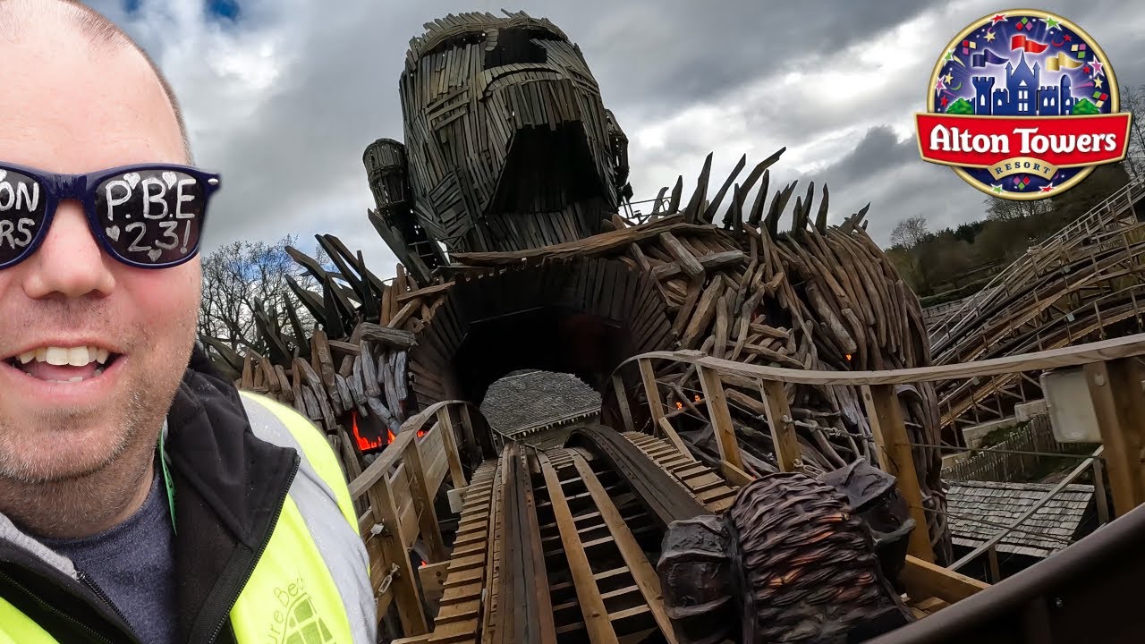 We HIRED The Wicker Man at Alton Towers | VLOG