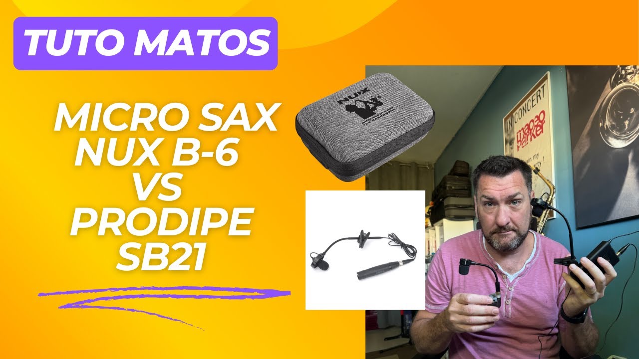 Présentation du micro Nux B 6 et test comparatif avec le Prodipe SB21